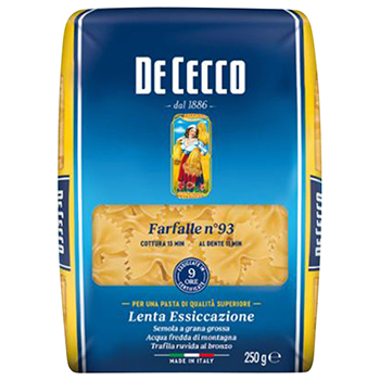 【FOOD de WINE】ディ･チェコ ファルファーレ 500g / ディ･チェコ(DE CECCO FARFALLE)